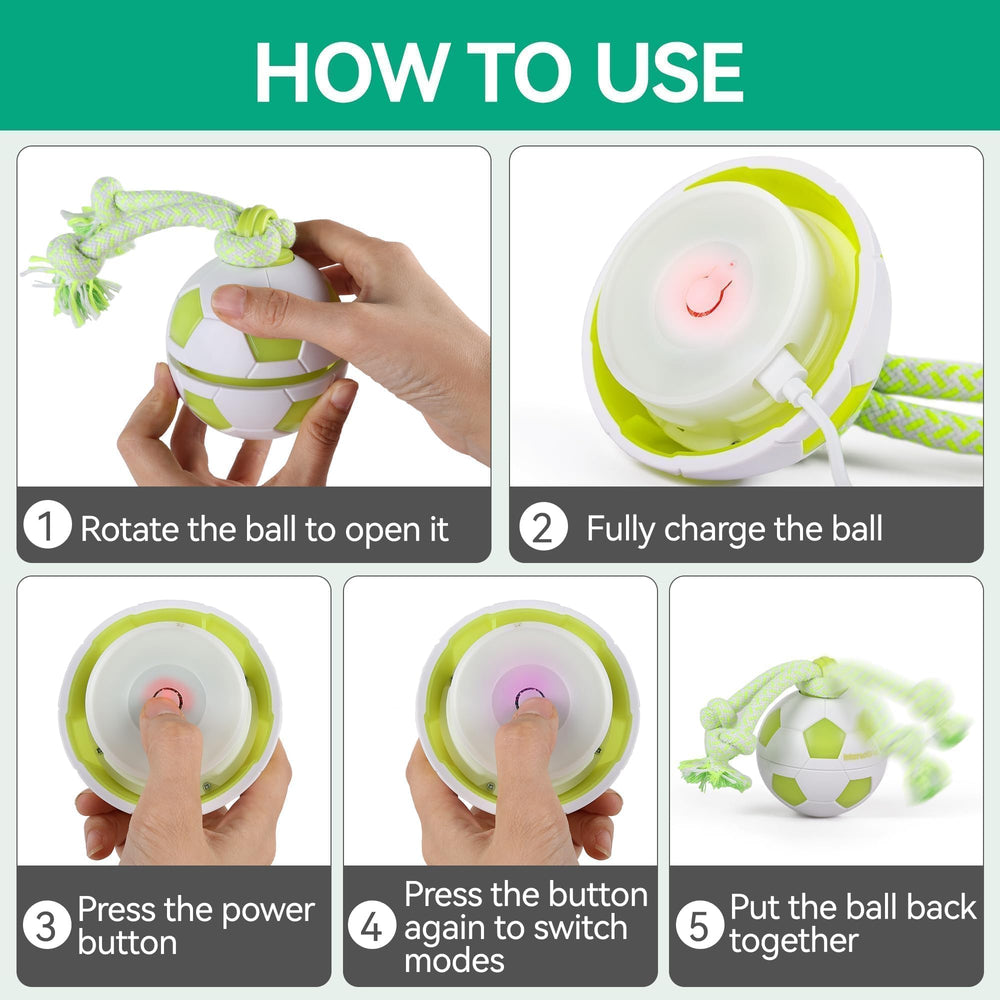 ALL FOR PAWS 3.5 inch ball fits small to large dogs for versatile use