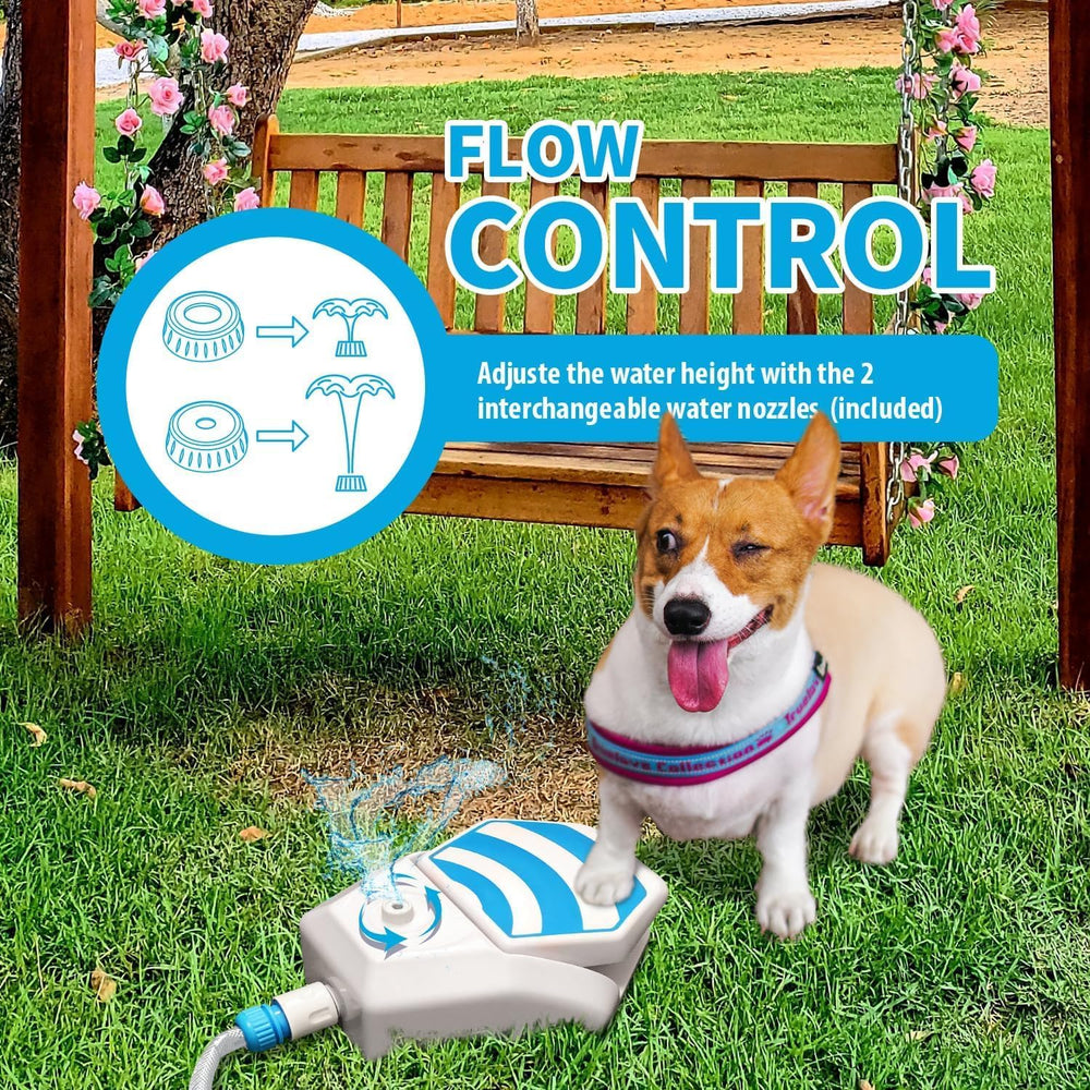 ALL FOR PAWS PP material shown for outdoor durability and safety.