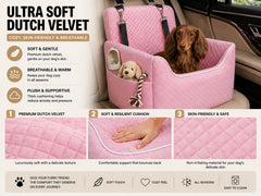 ALL GOOD PET SUPPLIES dog car seat with removable washable cover