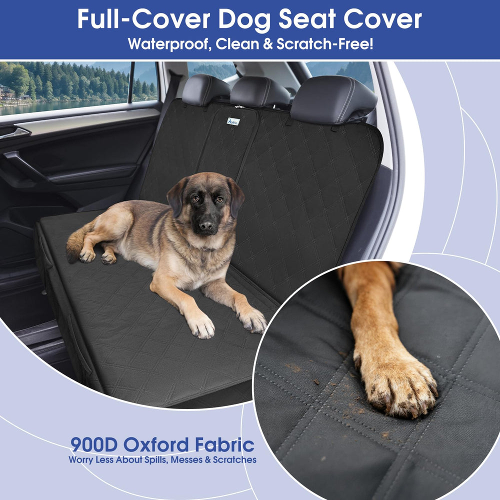 ALLANSING heavy-duty waterproof car seat protector keeps interiors dry.