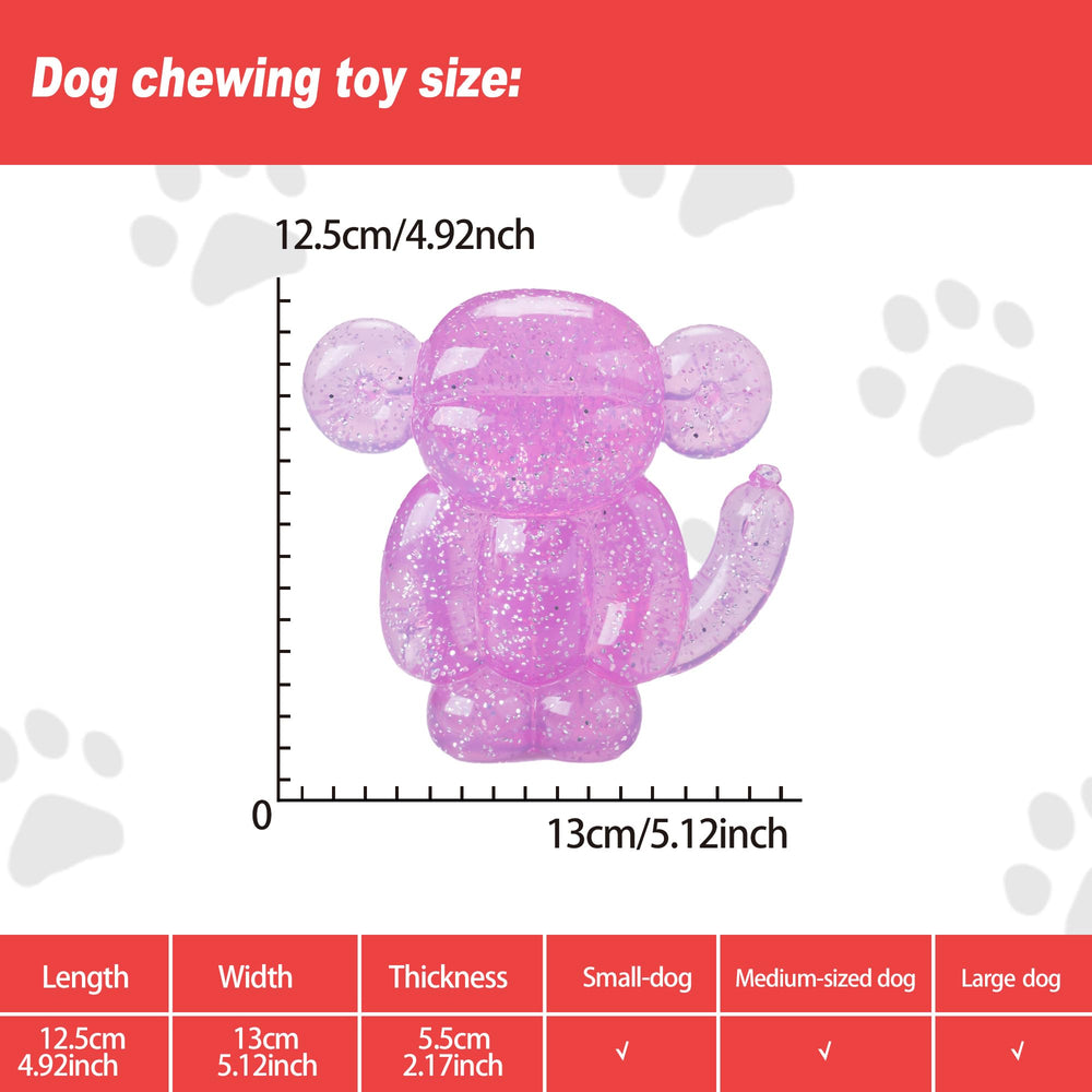 Allcoke 5.12-inch size fits comfortably in a large dog's mouth.