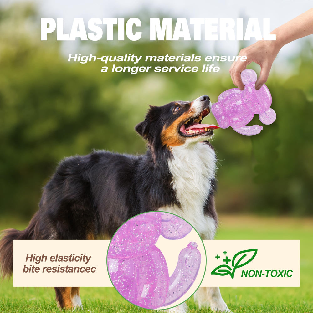 Allcoke Indestructible Dog Toy designed for tough chewers with no stuffing.