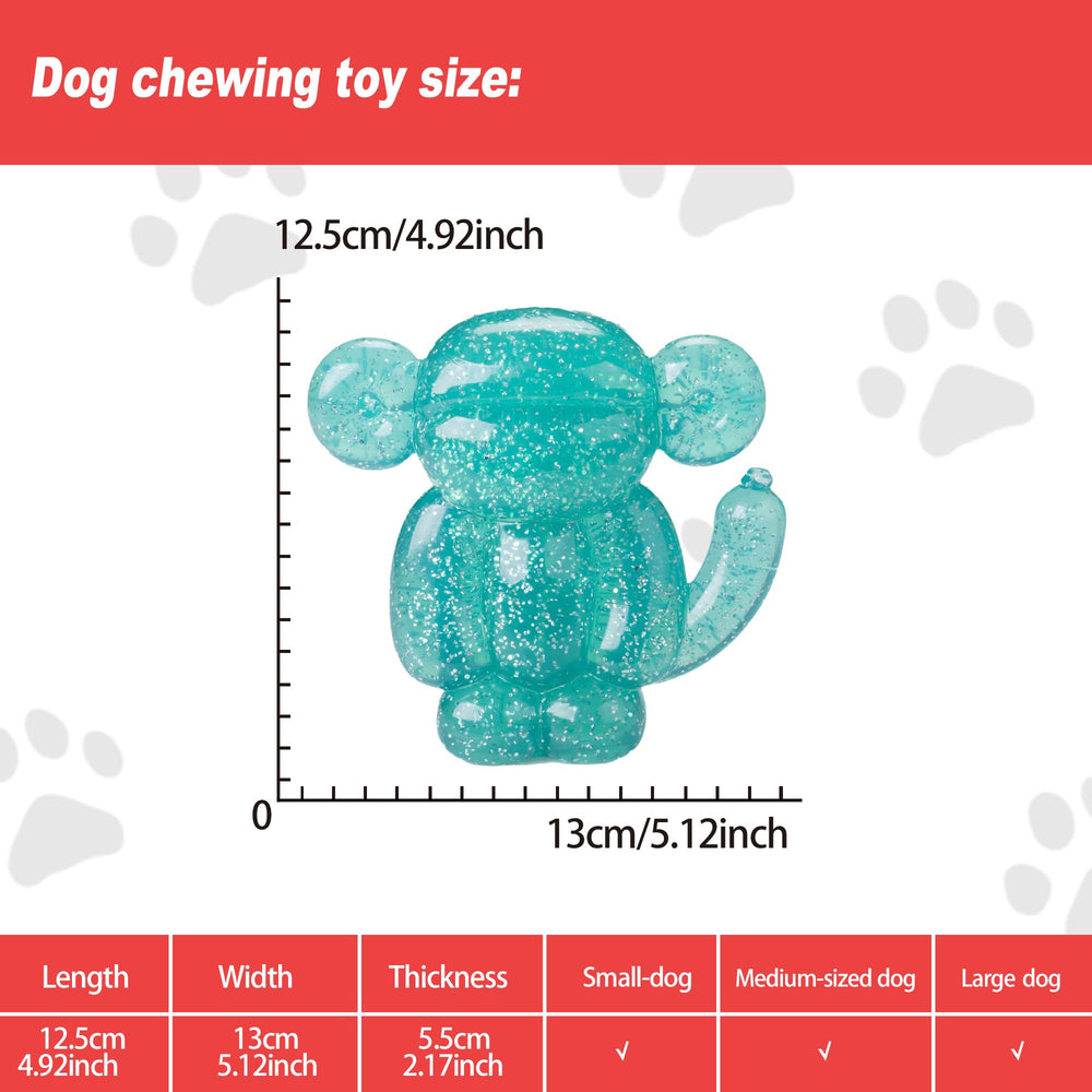 Allcoke Monkey dog chew toy interactive play promotes mental engagement.
