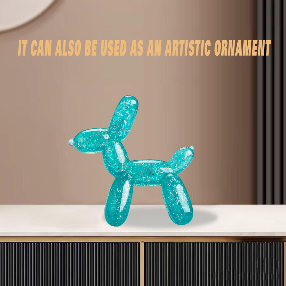 Allcoke photo-ready balloon dog toy, pink, enhances daily moments with your dog.