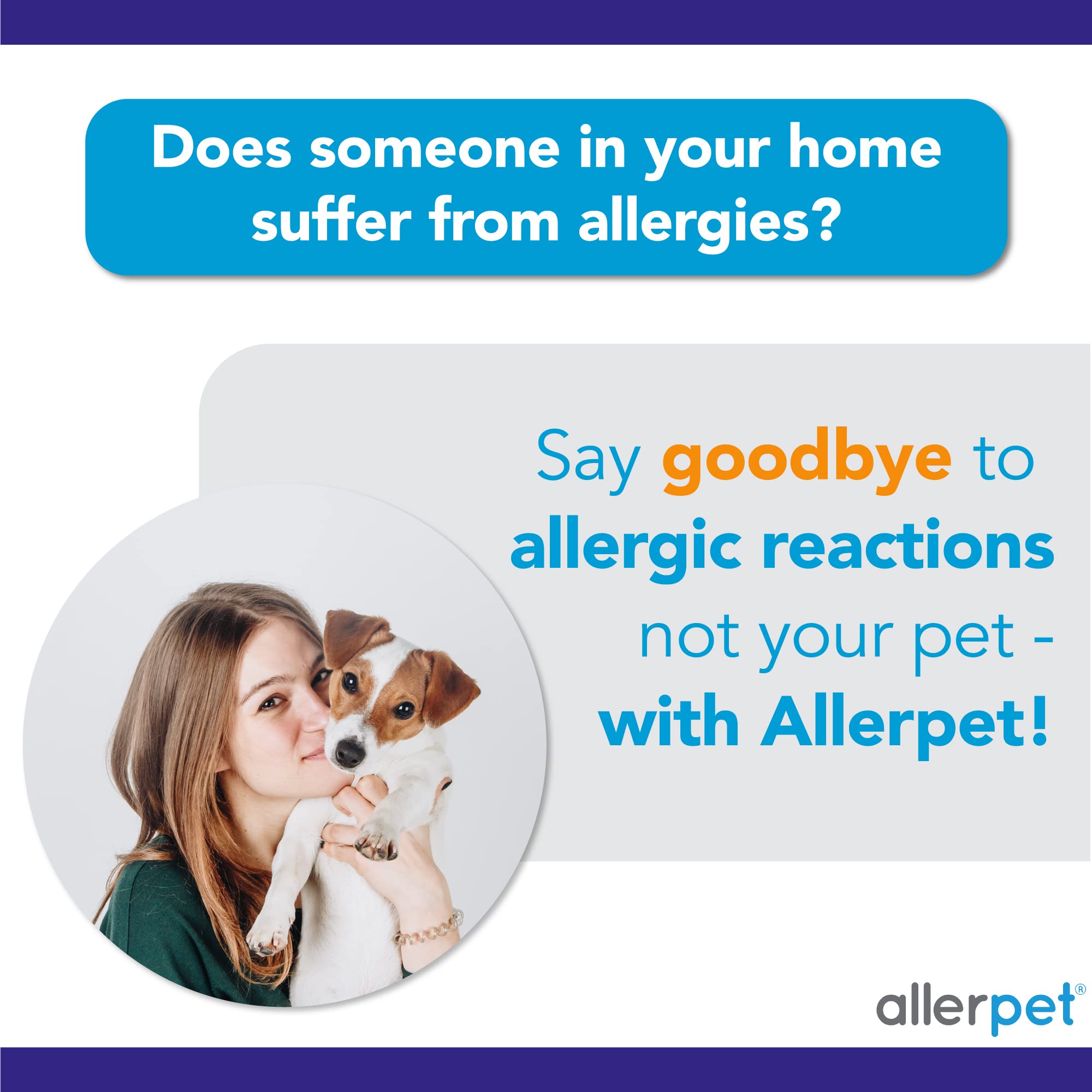 Allerpet ingredient list features green tea, chamomile and rosemary.