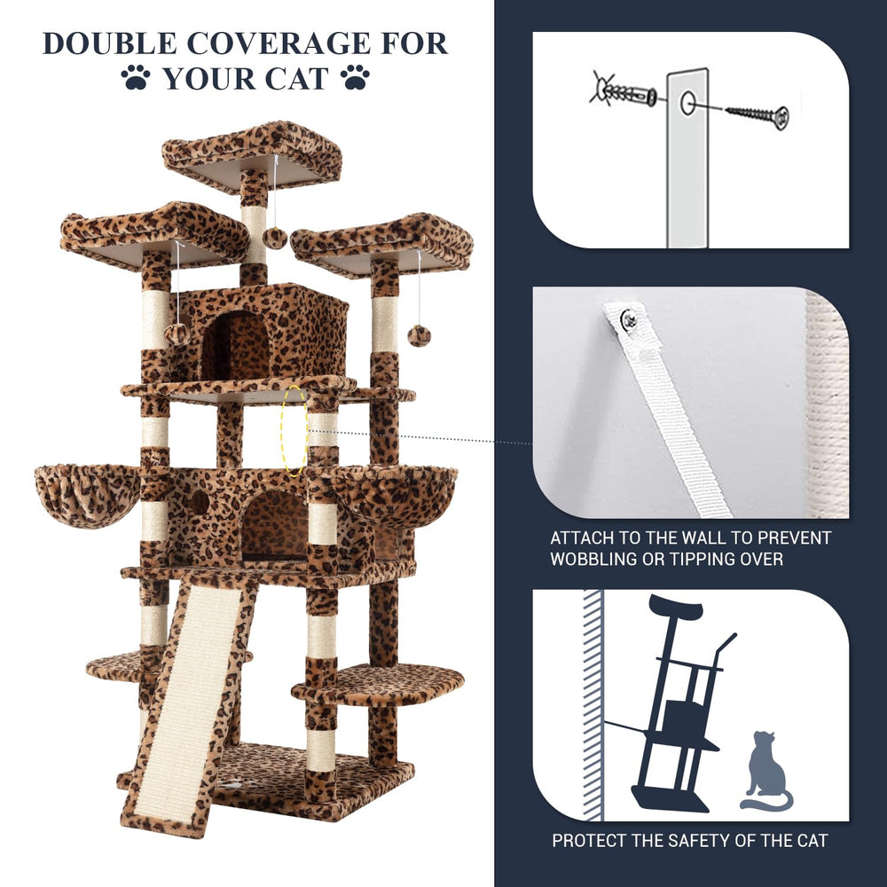 Allewie sisal posts provide satisfying texture for scratching and conditioning.