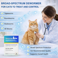 Alltripal broad-spectrum dewormer packaging back shows dosing guidance for pet owners.