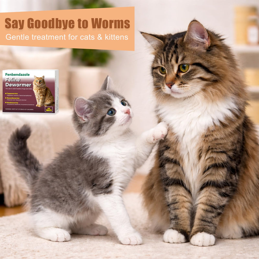 Alltripal dewormer suitable for kittens and adult cats in multi-cat homes.