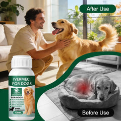 Alltripal Lvermect dewormer label view showing ingredients and guidelines.