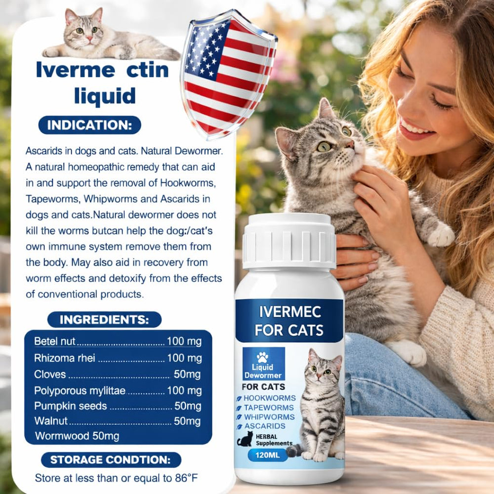 Alltripal Lvermect dewormer liquid natural remedy for gentle parasite support.