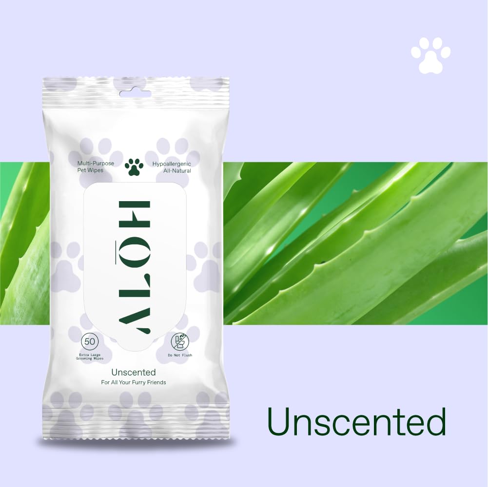 ALŌH wipes close-up ingredients highlighting soothing hydration and gentle cleansing.