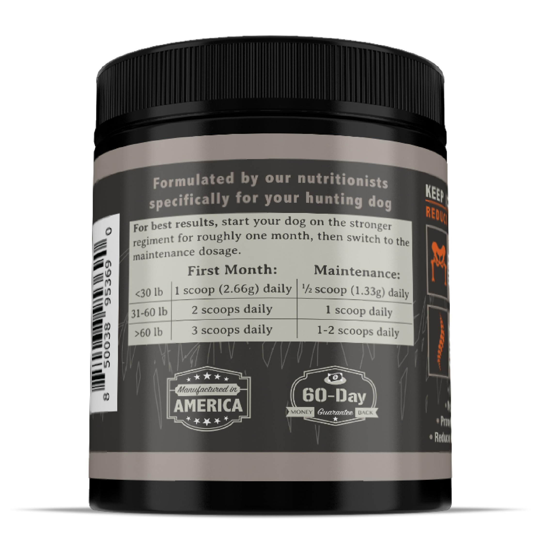 PhD-formulated USA-made joint support under the Free Range line