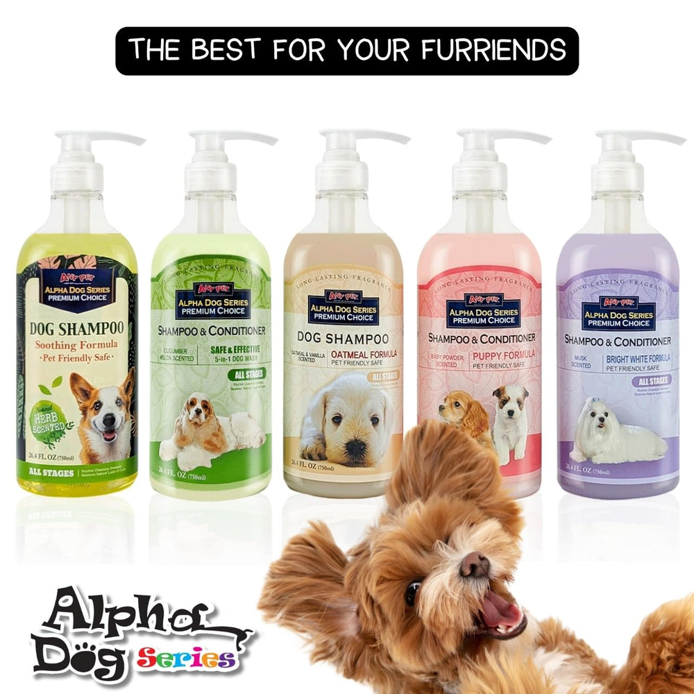 Puppy-friendly formula with gentle care from Alpha Dog Series Bright White