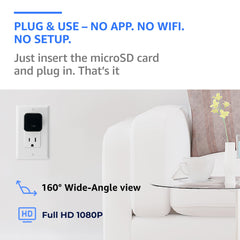 ALPHA TECH camera demonstrating offline use and no WiFi requirement