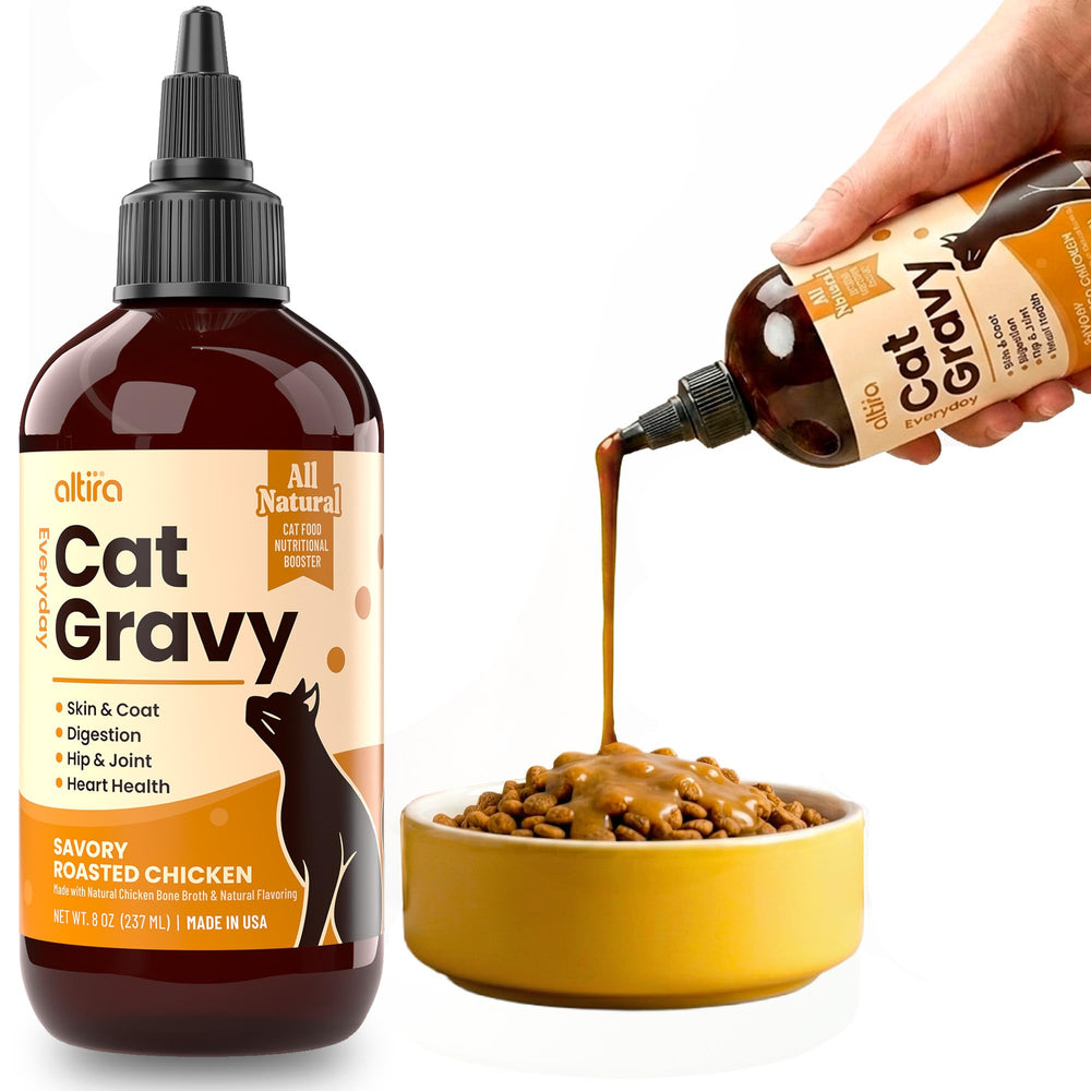 Altira Everyday Cat Gravy supports hip and joint mobility with targeted nutrients.
