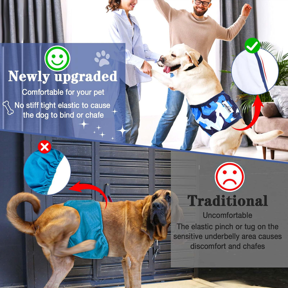 ALWZ-RDY belly band showing side-elastic fit reducing pressure.