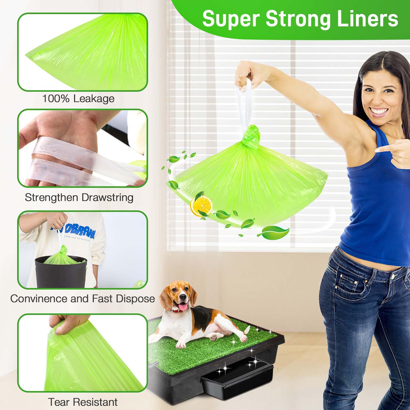 ALWZ-RDY premium plastic liner emphasizes durability and leak protection