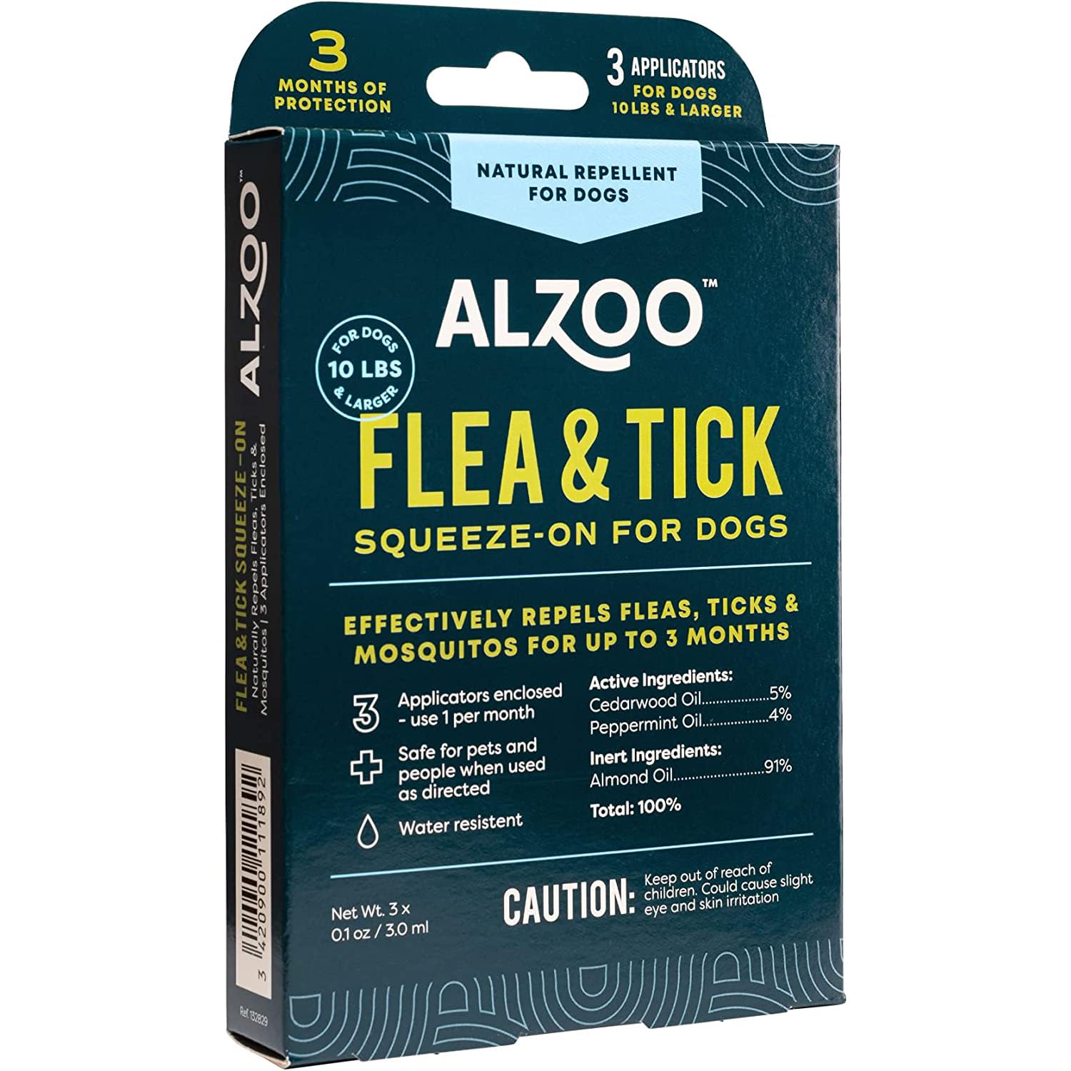 ALZOO season-prevention reminder before pest season for dogs.