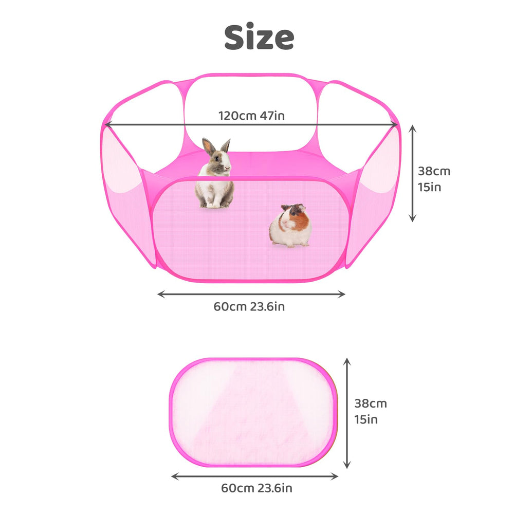 Amakunft playpen durable polyester fabric easy to wipe clean
