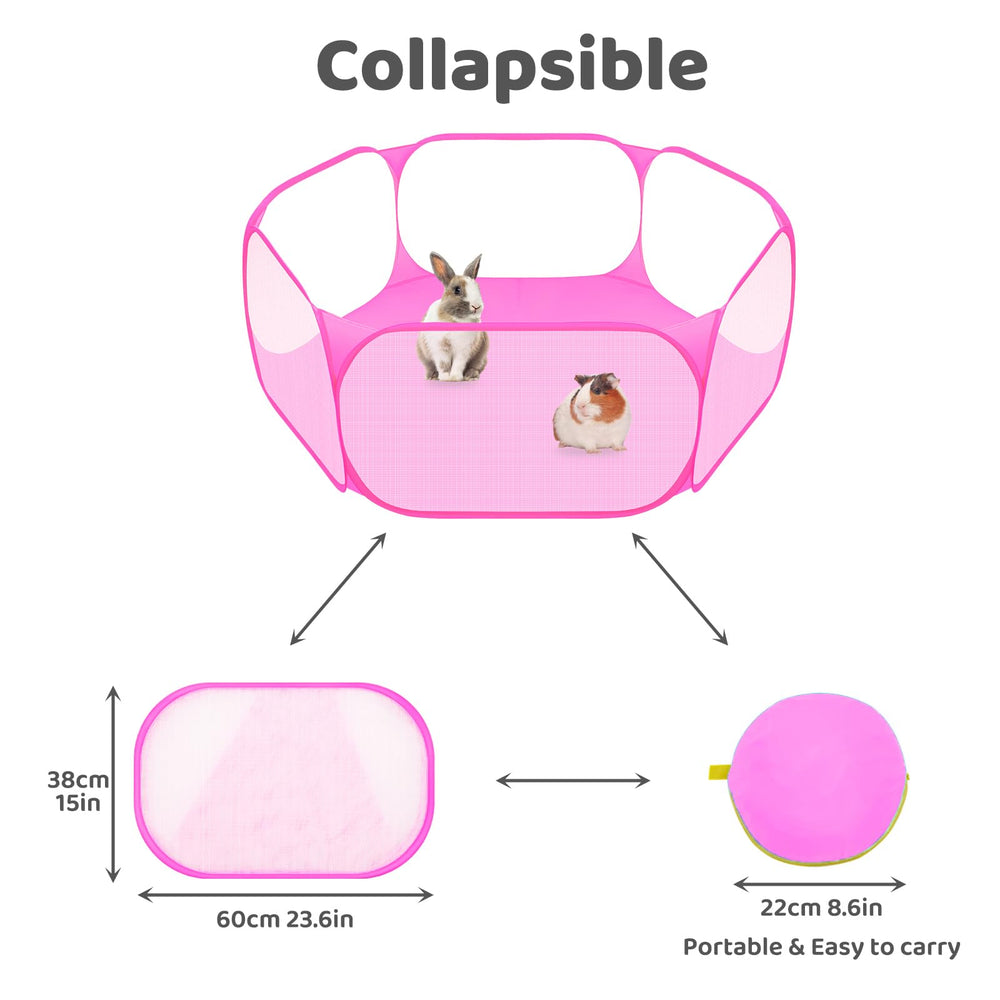 Amakunft playpen shown for indoor and outdoor use in a cozy setup