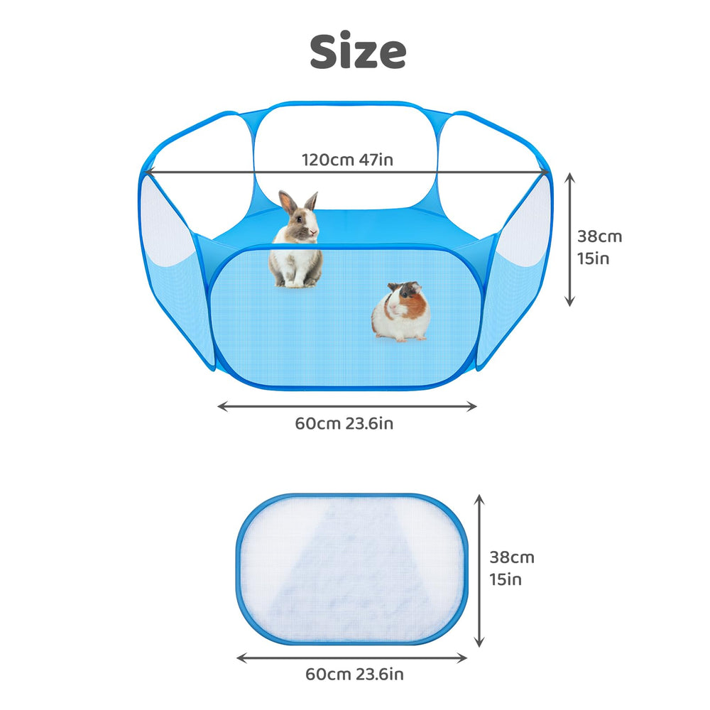 Amakunft small animal playpen indoor use for safe play space