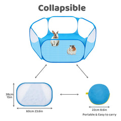 Amakunft small animal playpen mesh provides breathable ventilation