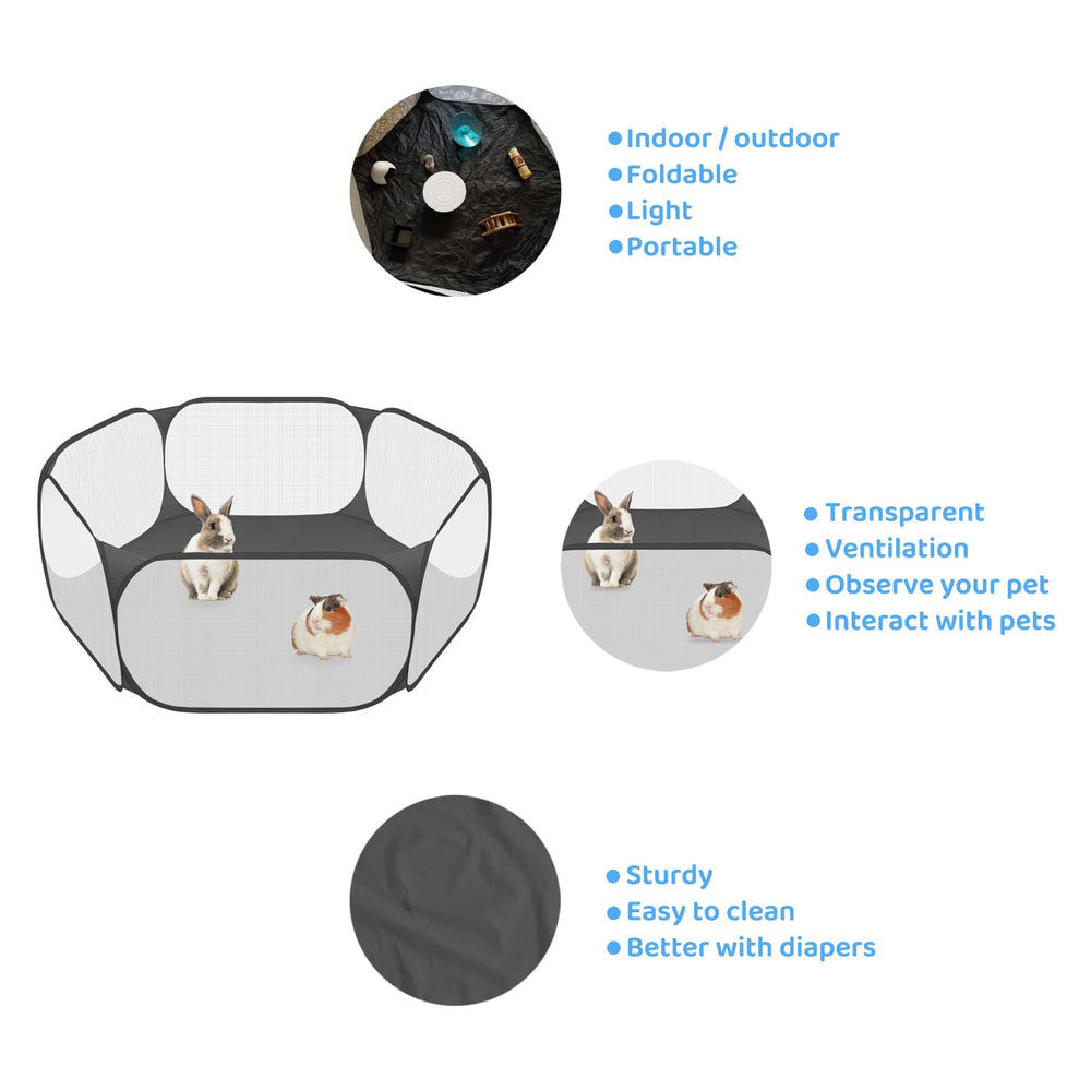 Amakunft playpen pop-up setup showing instant use without tools.