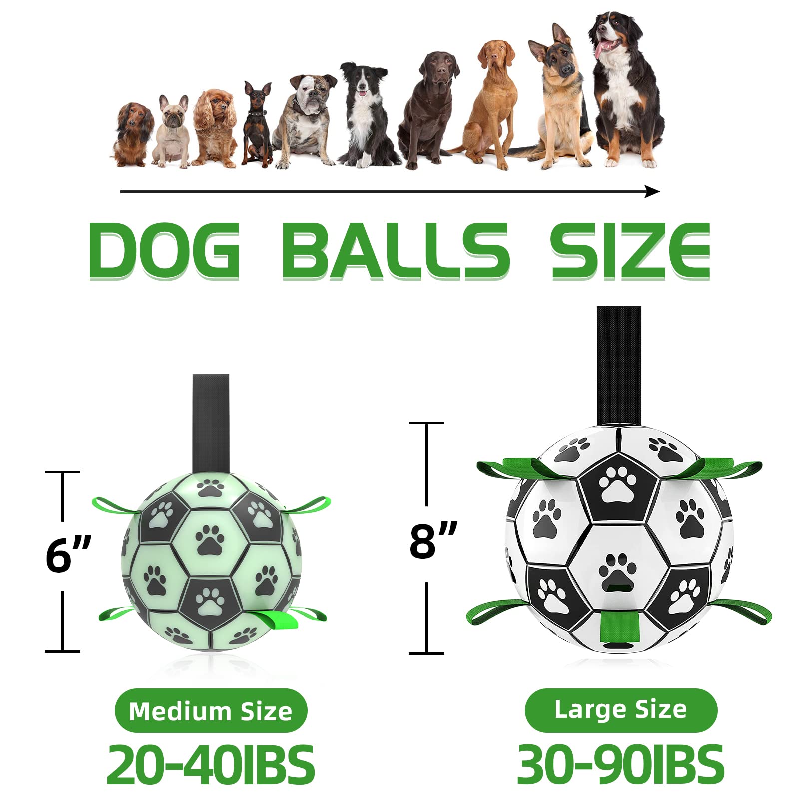 Amasiver light-up World Cup dog toy for active indoor and outdoor play