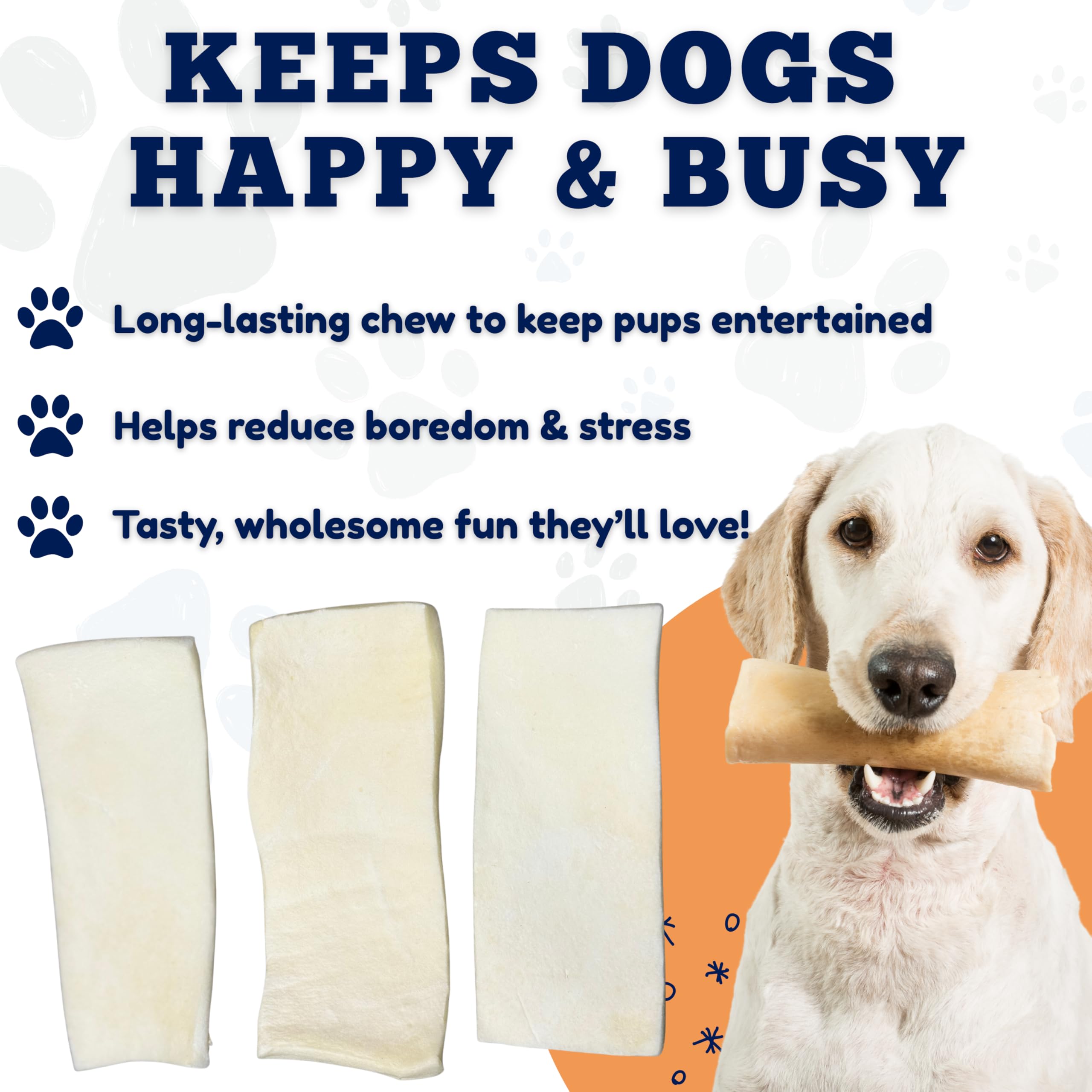 Amazing Dog Treats Beef Cheek Strips Dental Chew – supports gum health during chewing