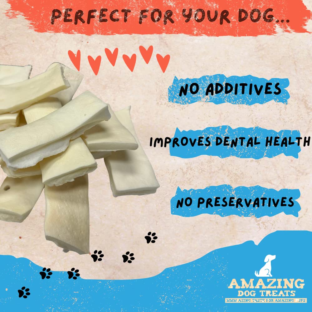 Amazing Dog Treats beef cheek strips grass-fed origin, no additives