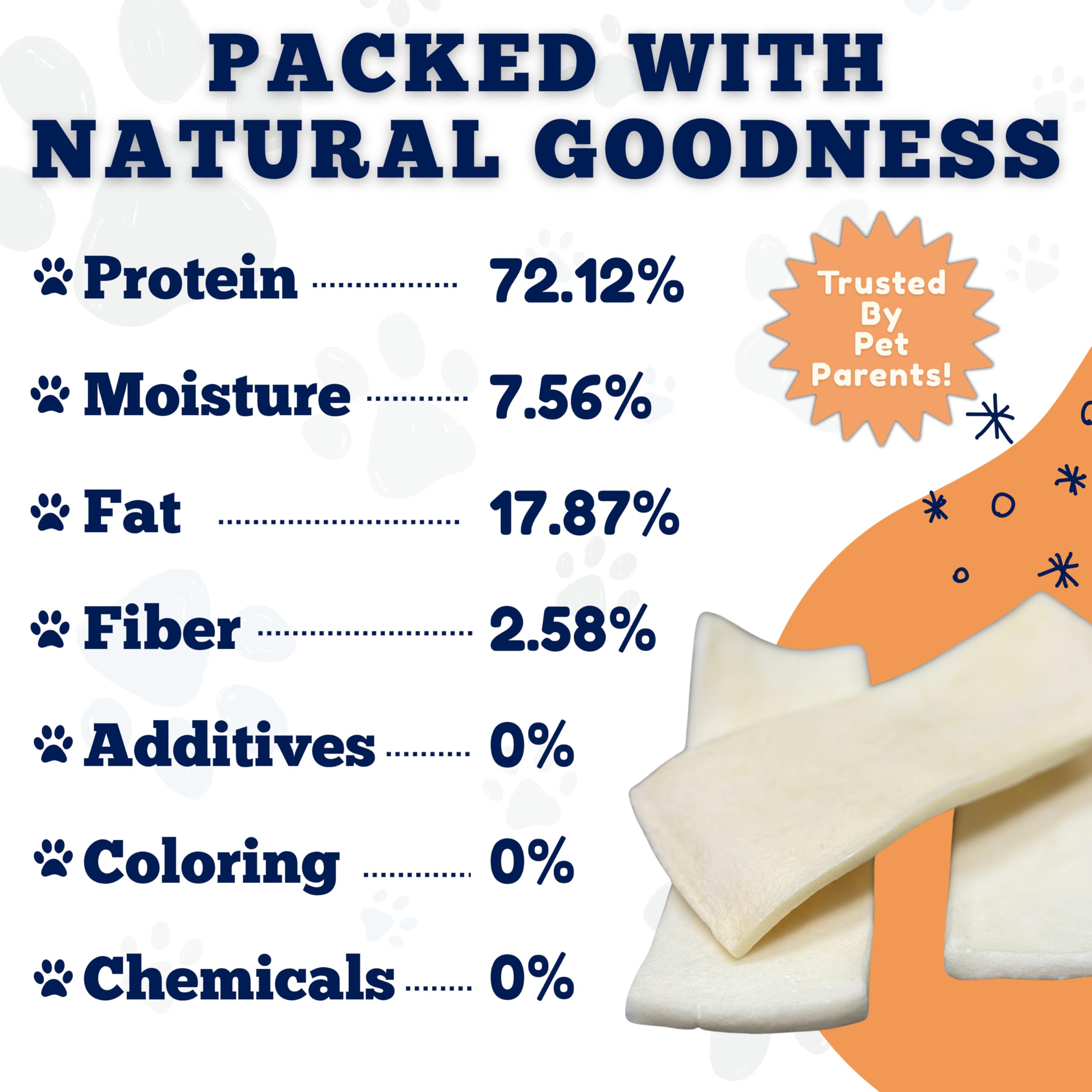 Amazing Dog Treats Beef Cheek Strips Rawhide Alternative – safer, protein-rich chew