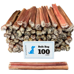 Amazing Dog Treats bully sticks 6in hero image with bulk chews for dogs