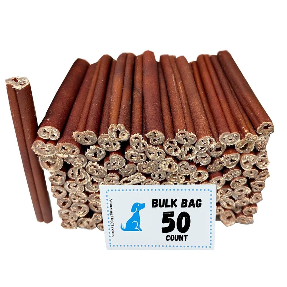 Amazing Dog Treats collagen stick 6-inch pack shot showing a long-lasting chew.