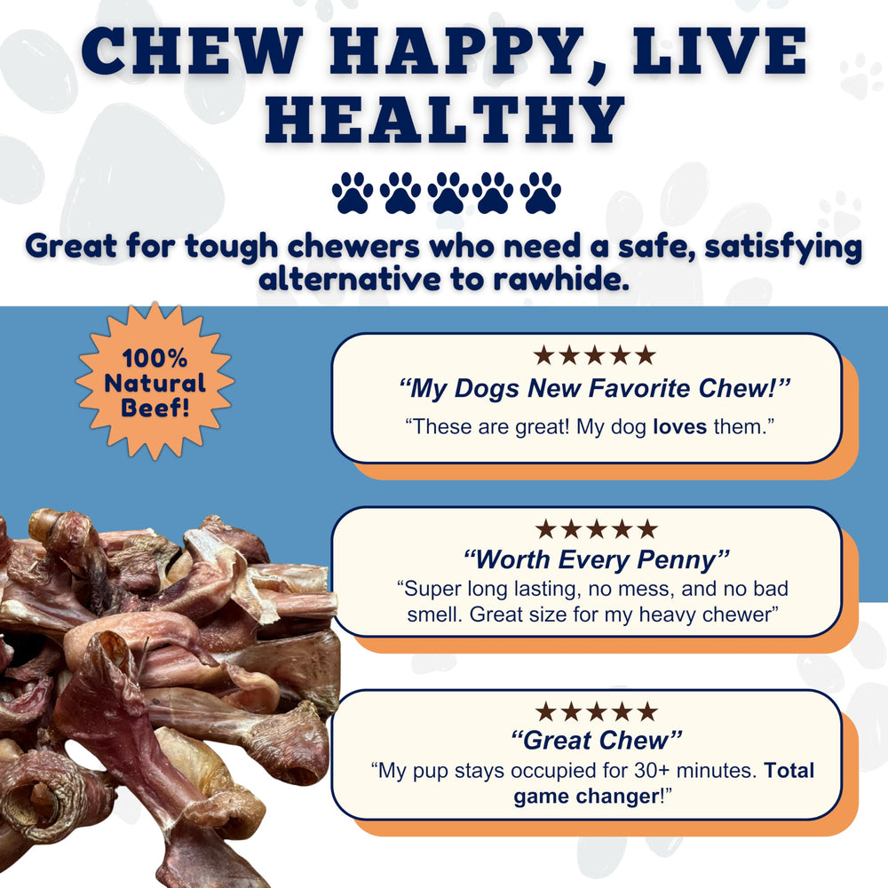 Amazing Dog Treats dental-friendly chew that may aid oral care