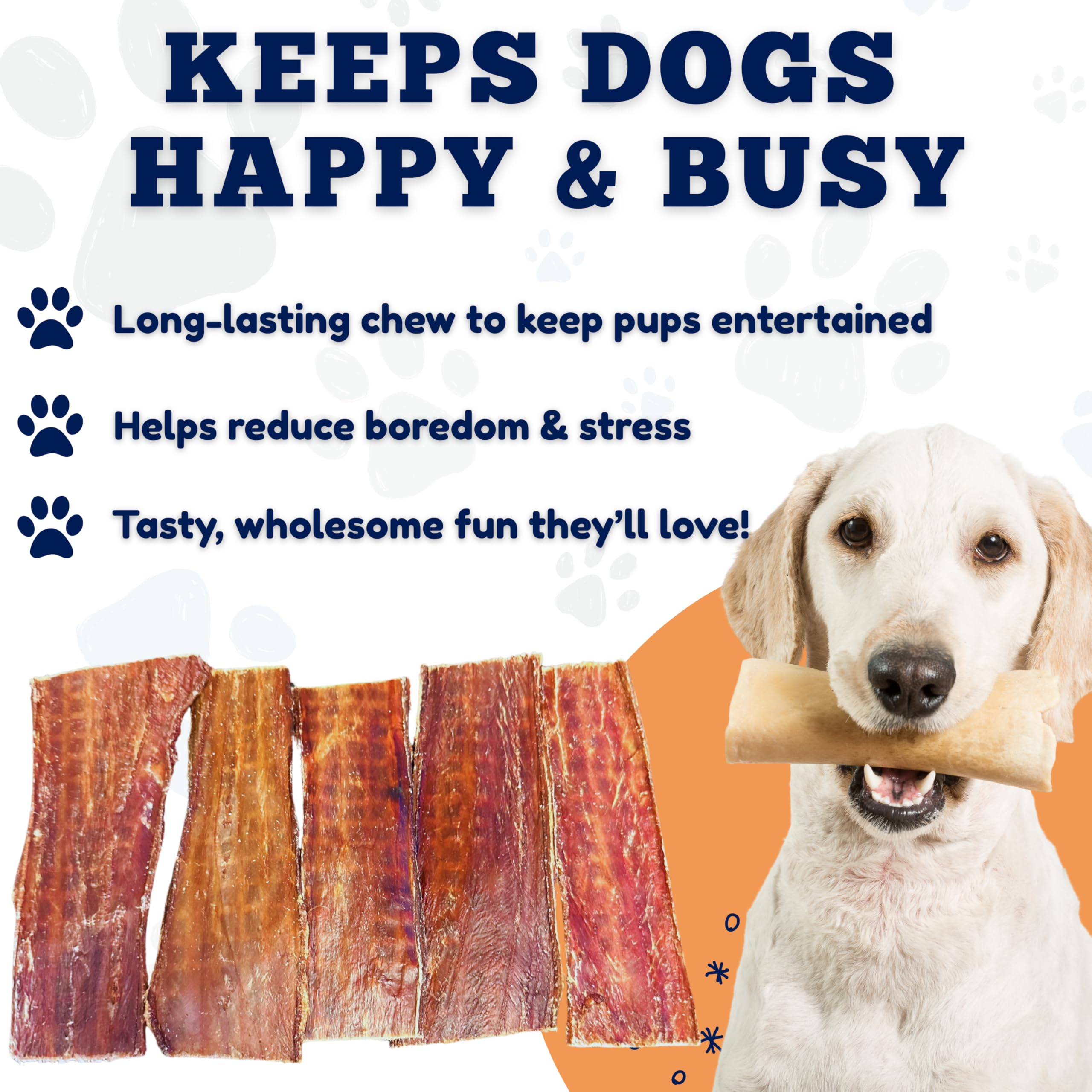 Amazing Dog Treats beef gullet easily digestible chew