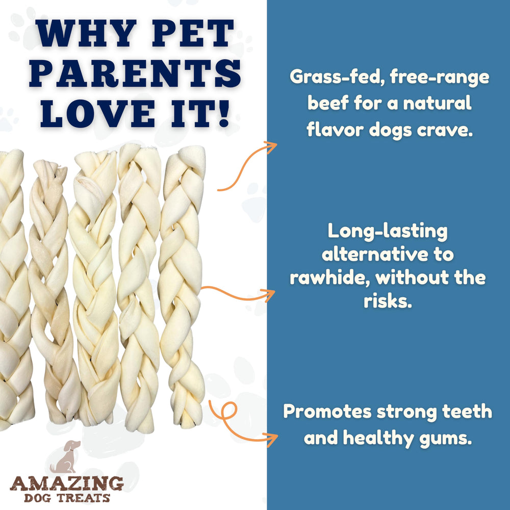 Amazing Dog Treats odor-free beef cheek odorless chew option for tidy homes