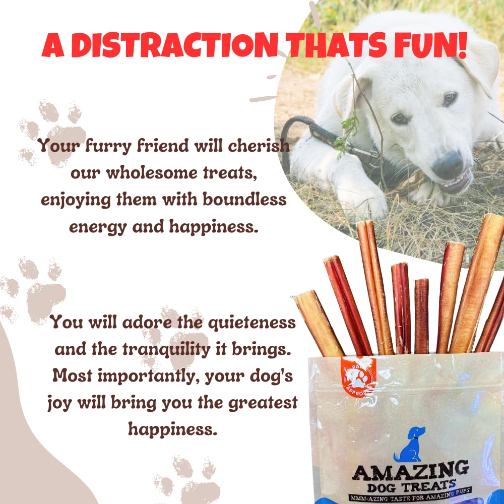 Amazing Dog Treats suitable for small to medium dogs enjoying a satisfying chew.