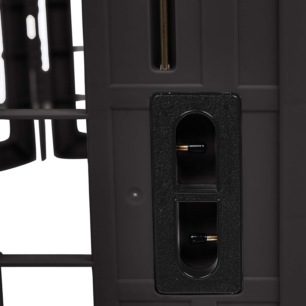 Amazon Basics octagonal panels interlock for quick, sturdy setup