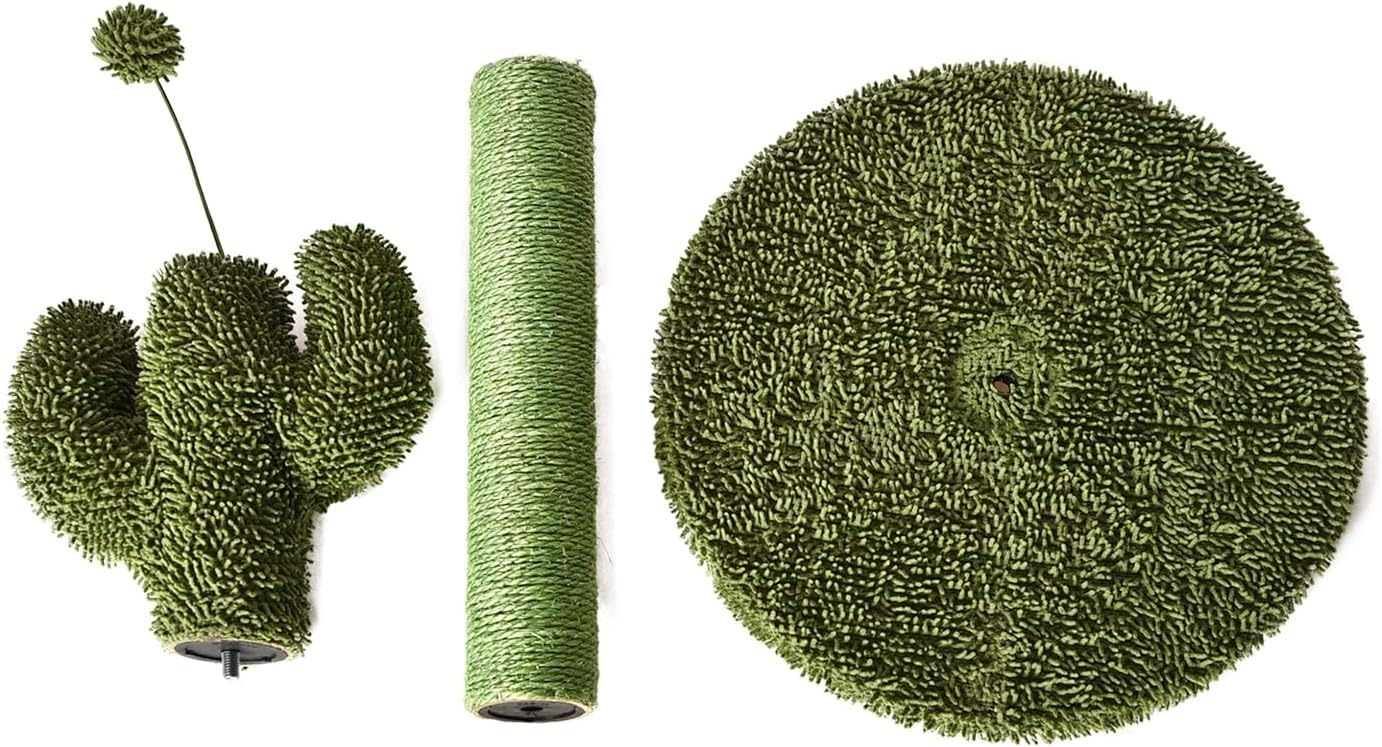 Amazon Basics assembly-ready scratching post minimizes setup time.