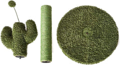 Amazon Basics assembly-ready scratching post minimizes setup time.