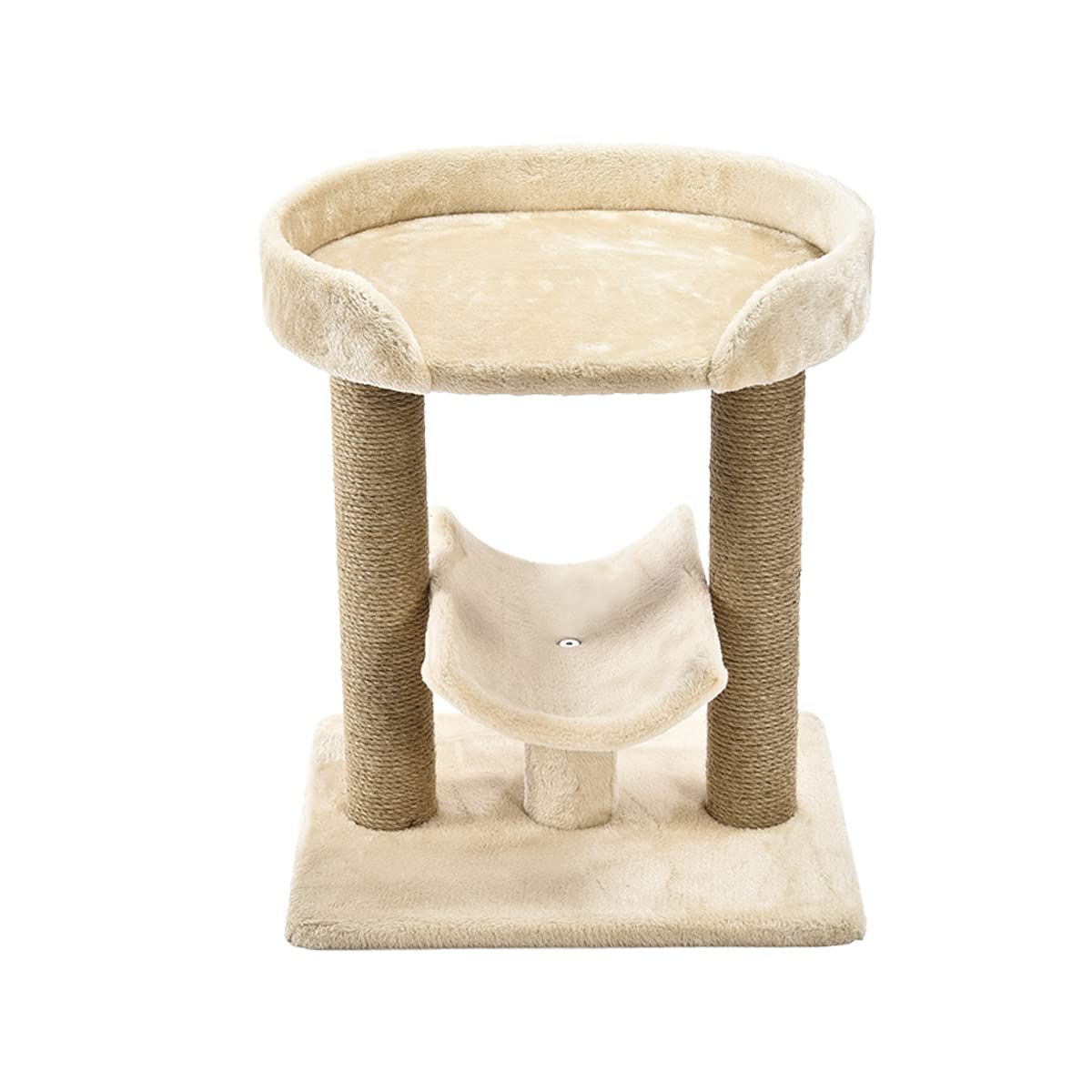 Amazon Basics cat tree beige design - neutral fit with home decor.