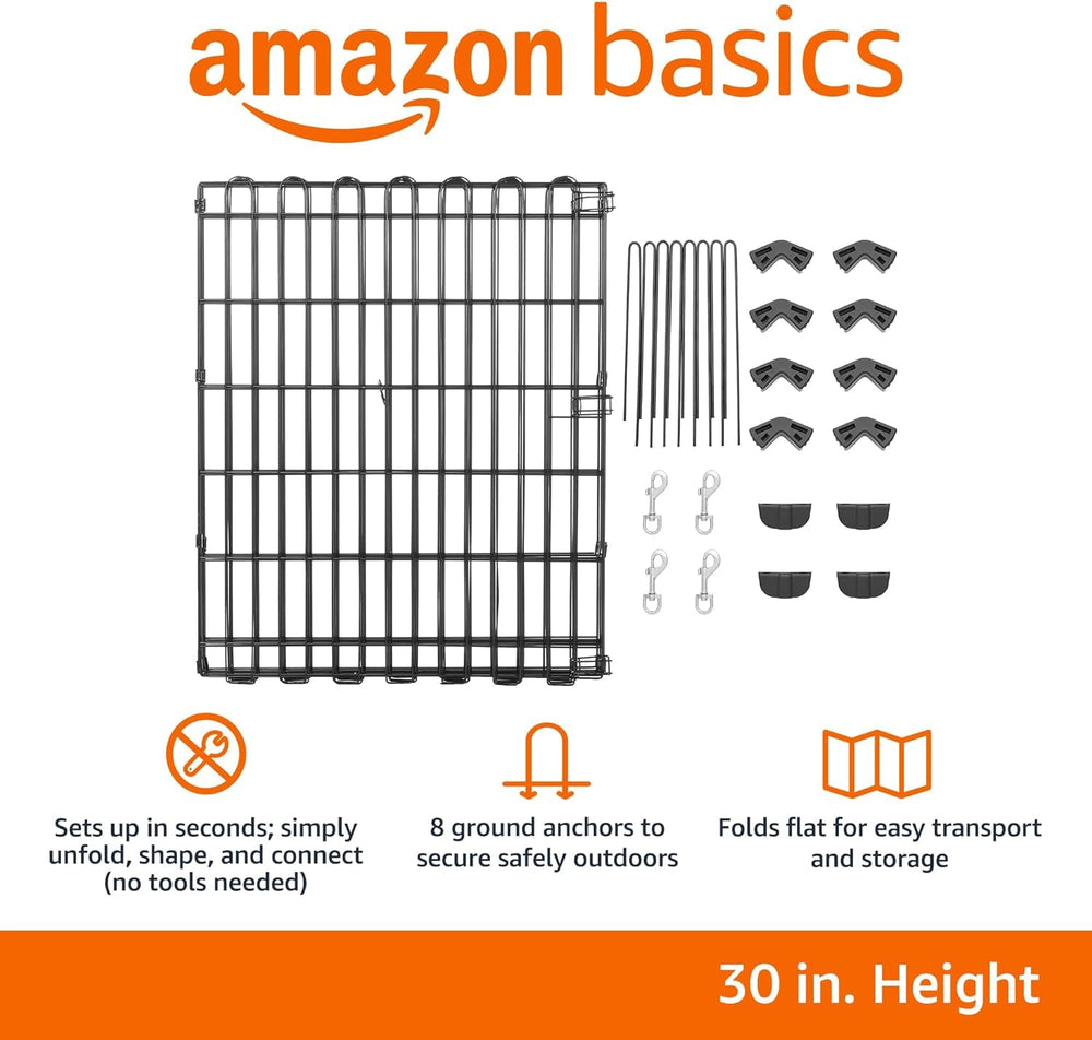 Amazon Basics compact fold storage design for easy transport between rooms.