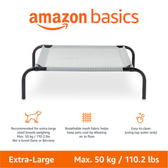 Amazon Basics cooling mesh fabric promotes airflow to keep pets cool.