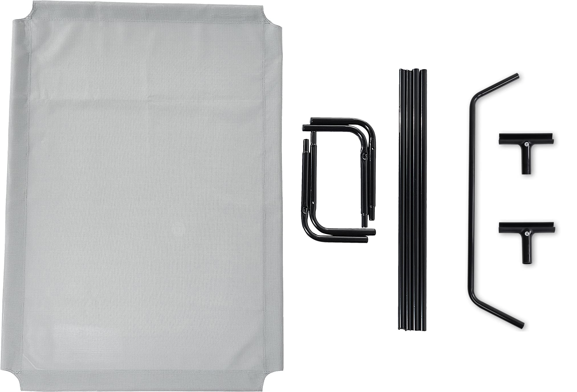 Amazon Basics dimensions are 60 by 37 by 9 inches for large breeds.