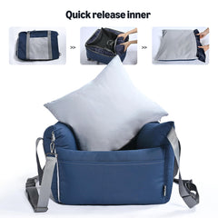 Amazon Basics booster seat with adjustable straps for universal fit in cars