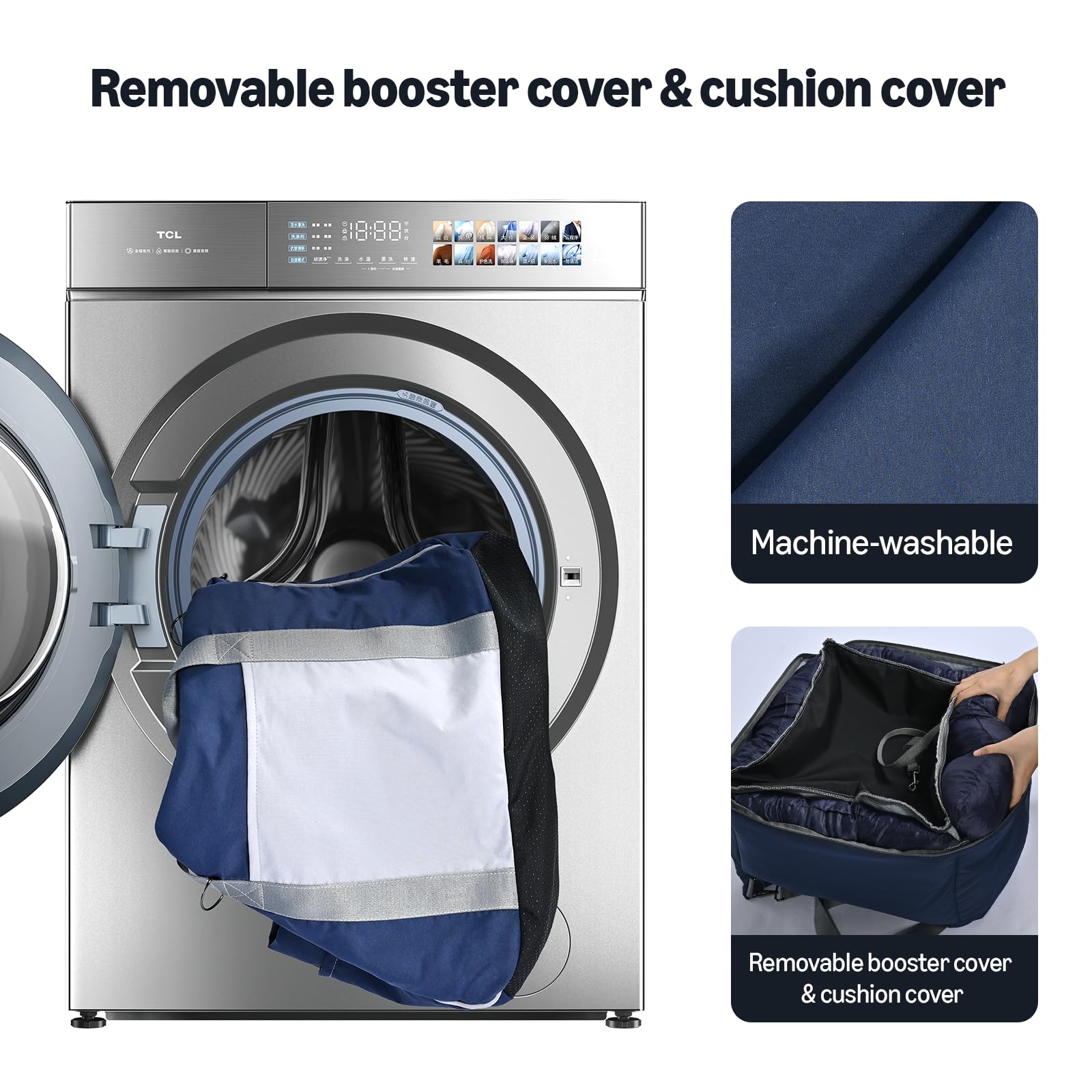 Amazon Basics portable foldable booster for compact travel