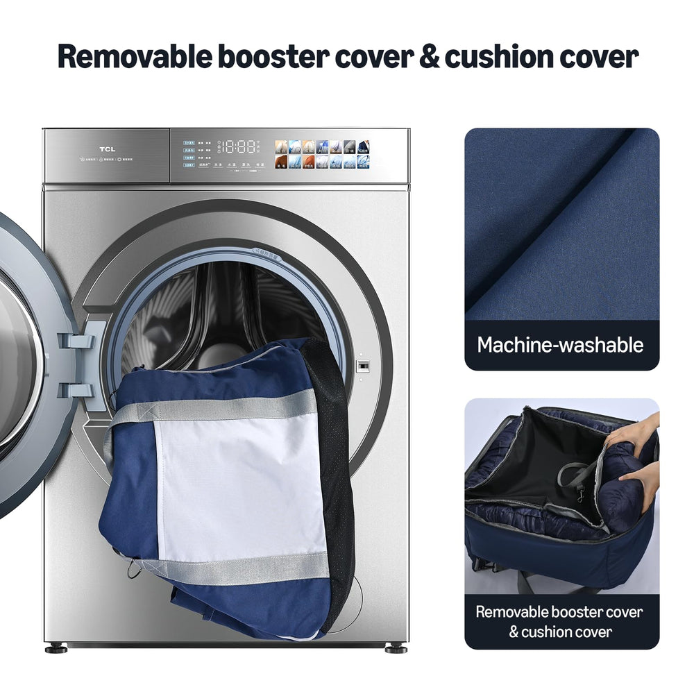 Amazon Basics portable foldable booster for compact travel