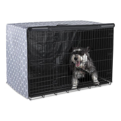 Amazon Basics dog crate cover 48-inch with den-like privacy for calmer dogs