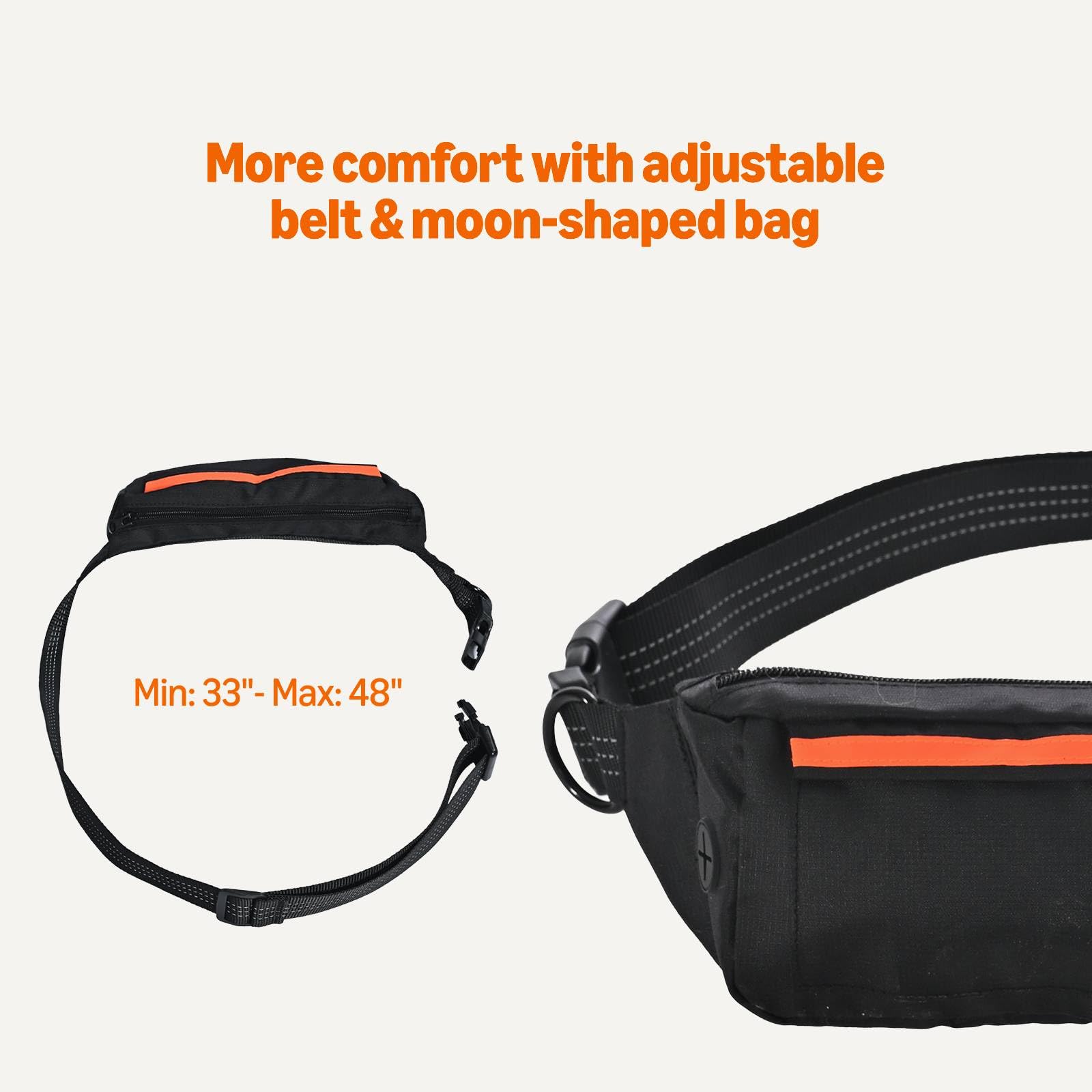 Amazon Basics dual padded handles provide extra control in busy areas