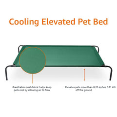 Amazon Basics easy-to-clean dog bed designed to rinse with tap water